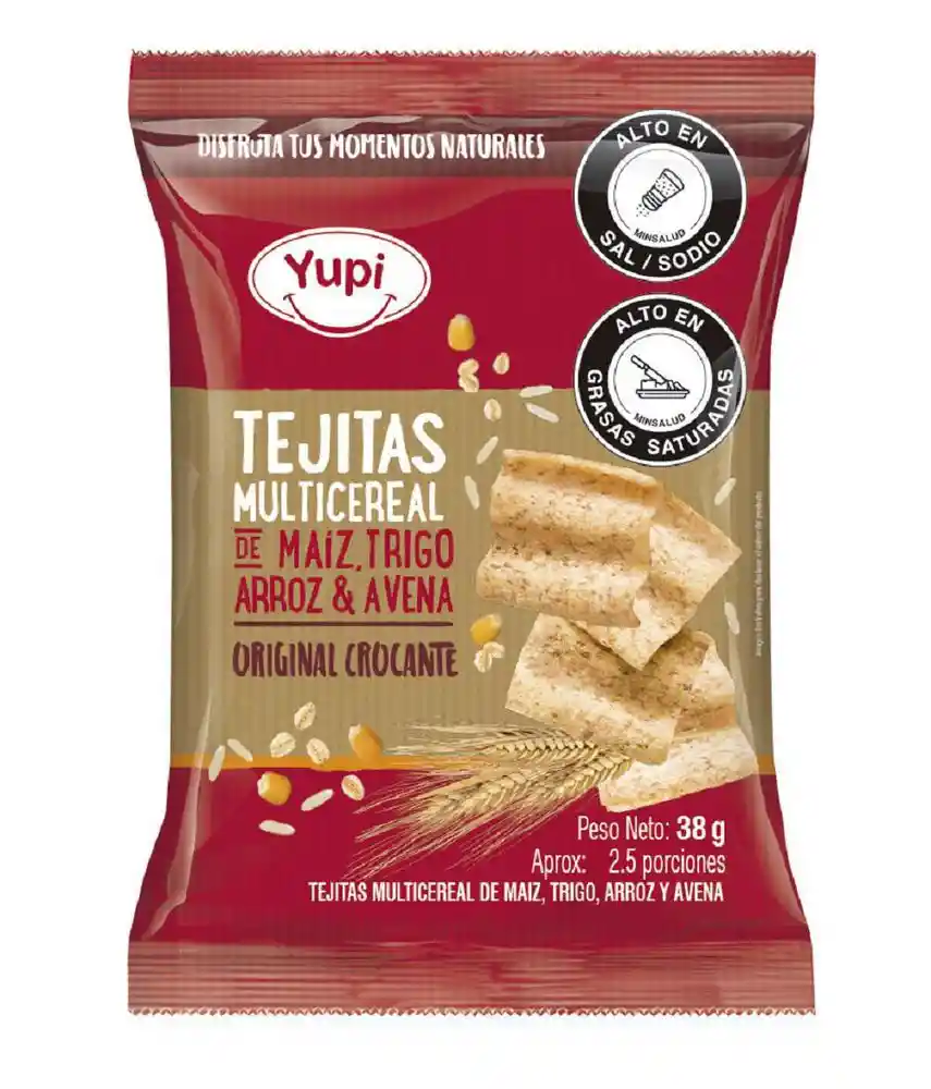 Yupi Multicereal Tejitas Crocantes