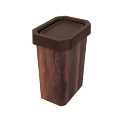 Estra Caneca/Papelera Estrabins Vaiven Madera Café-Iml 10 L