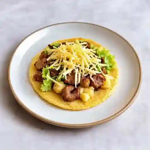 Arepa con Cerdo Asado