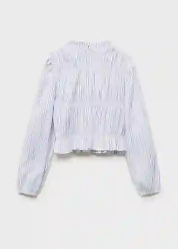 Blusa Madison Azul Talla 12 Niña Mango