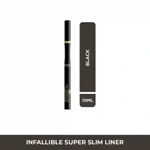 Delineador Líquido L’Oréal Paris Infallible Super Slim  10 ml