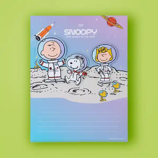 Tarjeta de Ocasion 3d Snoopy Miniso