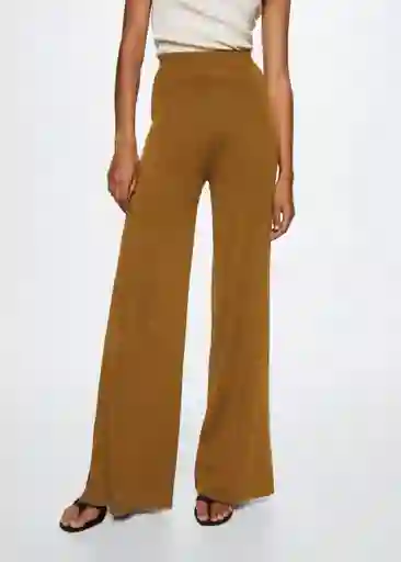 Pantalón Berries Camel Talla S Mujer Mango