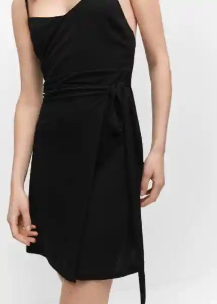 Vestido Lari Negro Talla XS Mujer Mango