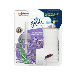 Glade Kit Aromatizante Líquido Tranquilidad Lavanda + Aparato