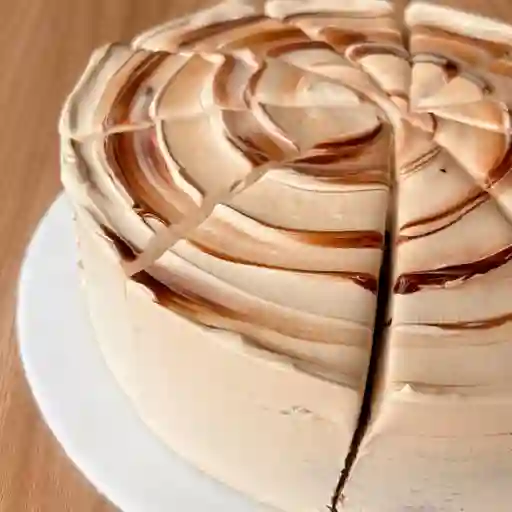 Torta de moca y caramelo salado