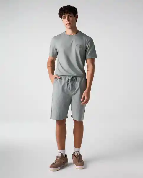 Bermuda Hombre Verde Talla 34 852G001_VER165804 Americanino