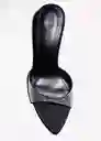 Sandalias Timi Negro Talla 37 Mujer Mango