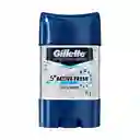 Gel Antitranspirante Gillette Active Fresh Cool Wave 82 g