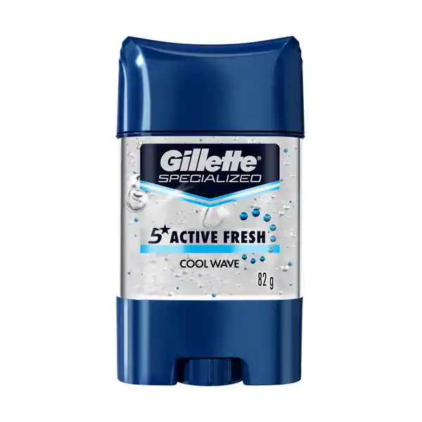 Gel Antitranspirante Gillette Active Fresh Cool Wave 82 g