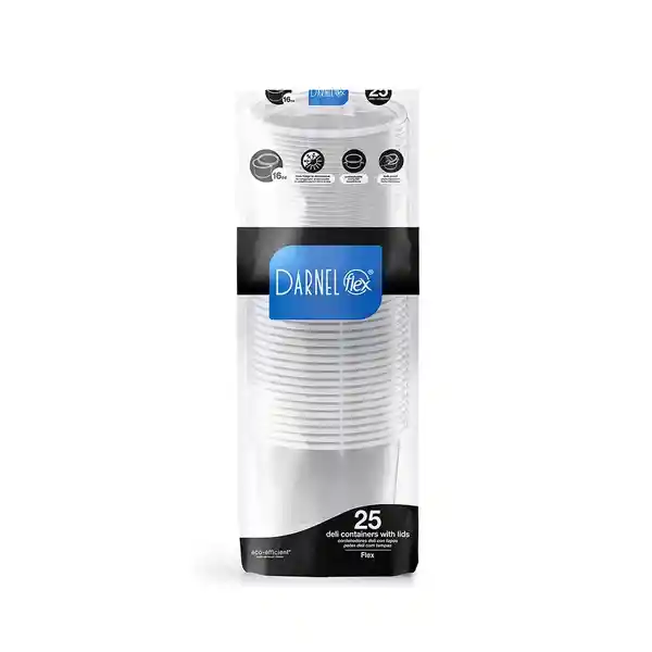 Darnel Contenedor Deliflex 16 oz