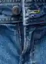 Jean Jessie Tejano Medio Talla 32 Mujer Mango