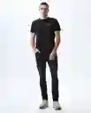 Camiseta Hombre Negro Talla M 841G021_NEG194004 Americanino