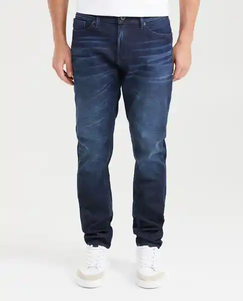 Jean Slim Famous Azul Dark Ultra Oscuro 36/32 Chevignon