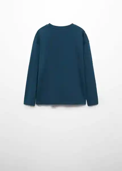 Camiseta Plastic Petroleo Talla 06 Niños Mango