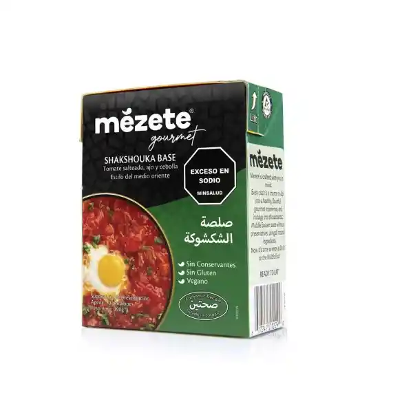 Mezete Shakshouka Base de Tomate