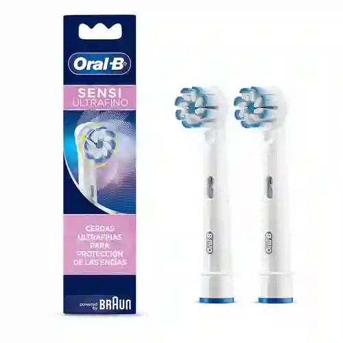 Oral-B Pack Repuesto para Cepillo de Dientes Eléctrico Ultrafino