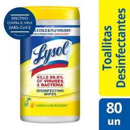 Lysol Toalla Humeda Wipe