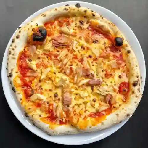 Pizza Pollo y Maiz