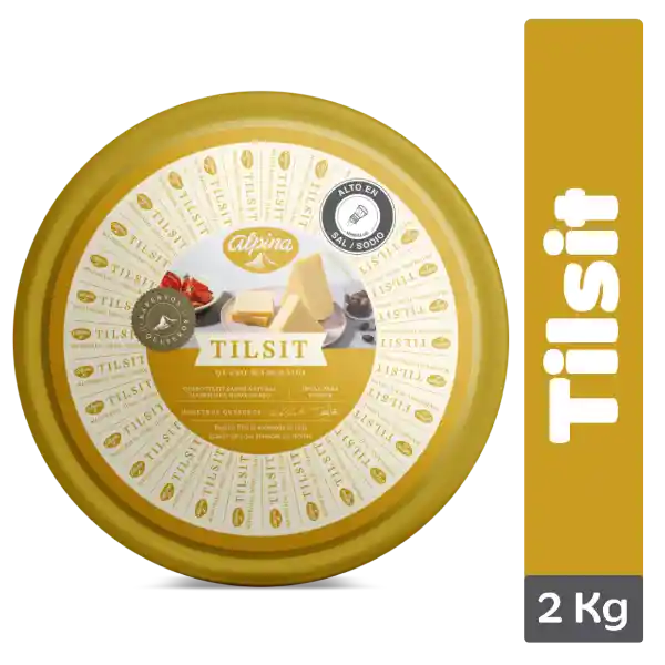 Queso Tilsit Natural Rueda 4 2 kg