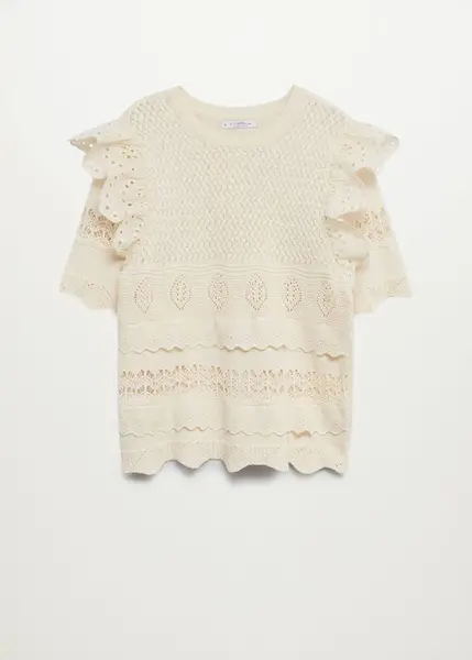 Jersey Janne Crudo Talla 25 Mujer Mango