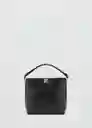 Bolso P Dani Negro Talla 99 Mujer Mango