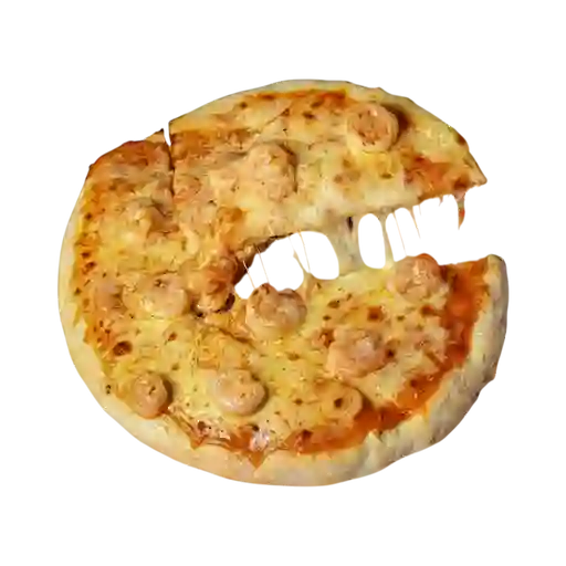 Pizza camarones al ajillo