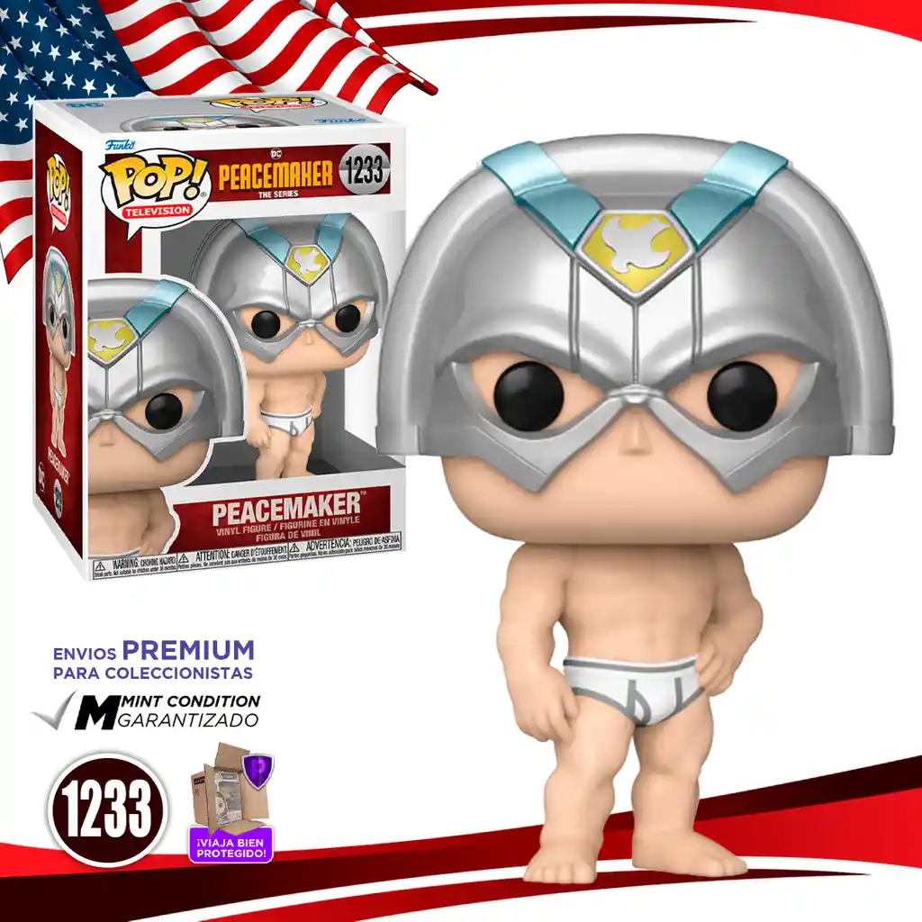  Funko Pop! Figura De Coleccion DC Peacemaker Peacemaker 