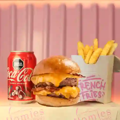 Combo Doble Colby Jack Burger