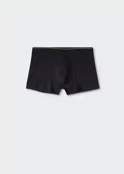 Calzoncillo Trunk3 Negro Talla L Hombre Mango