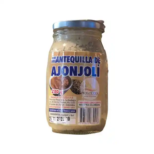 Dolcezza Mantequilla de Ajonjolí