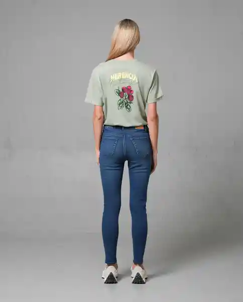 Camiseta Mujer Verde Talla L 202G012 Rifle