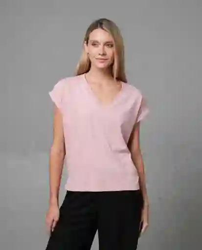 Camiseta Mujer Rosa XL 202G100_ROS142305 Rifle