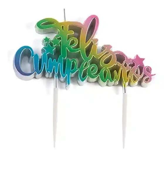 El Tío Vela Degrade Feliz Cumpleaños