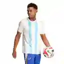 Adidas Camiseta Messi Tr Jersey Fútbol Hombre Blanco Talla L