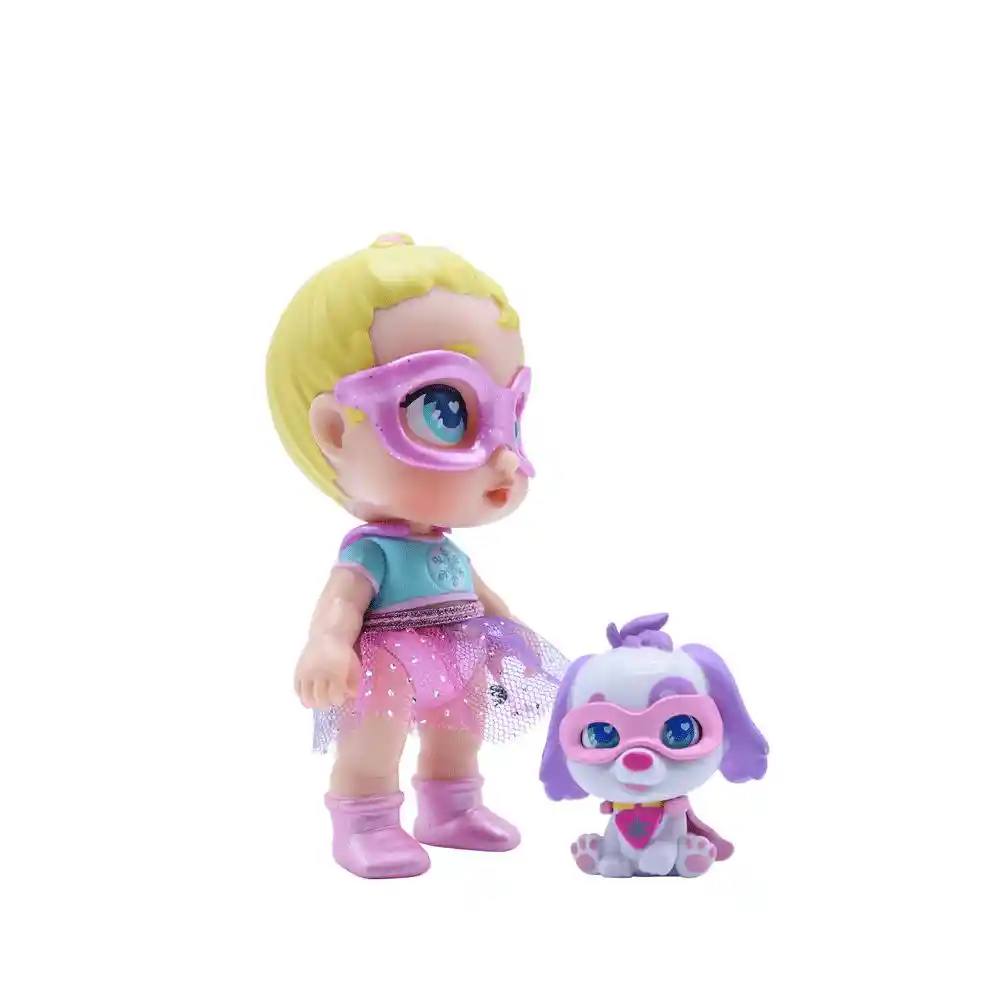 Toy Logic Muñeca Mini Glitzy + Puppy SC044A1