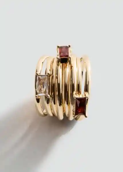 Anillo Lotto Oro Talla L Mujer Mango