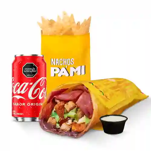 Combo Burro Pancita Coca Cola