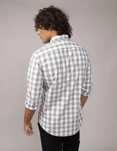 Camisa Hombre Gris Talla Large 2722036 American Eagle