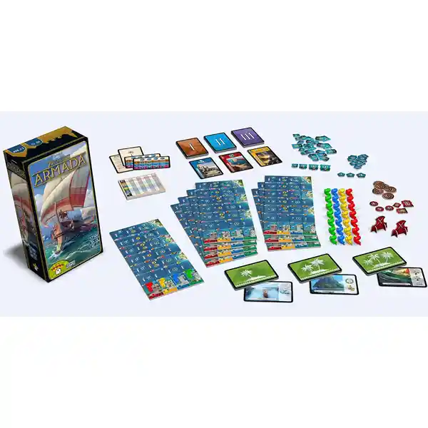 Asmodee Juego de Mesa 7 Wonders Armada