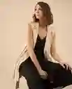 Chaqueta Beige Caqui Medio Talla M 622G200 Esprit
