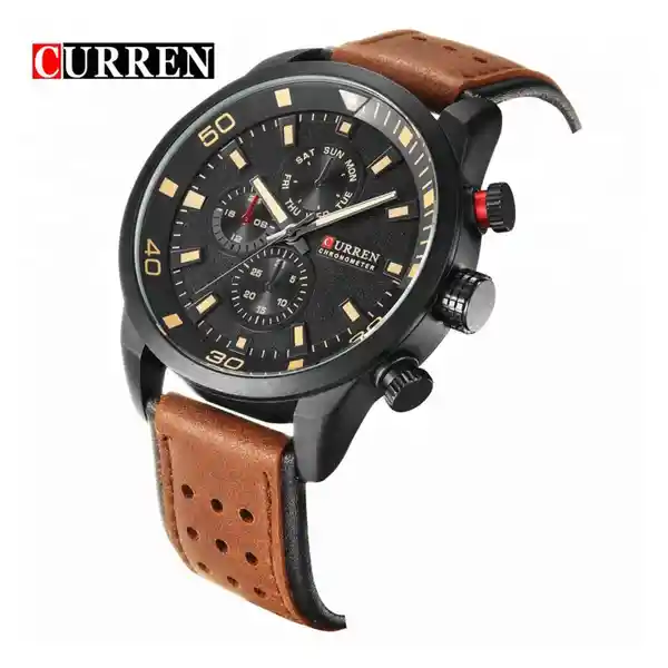 Curren Reloj Para Hombre Marrón Cur8250Cfbk