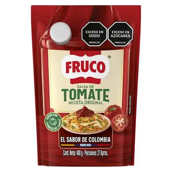 Salsa de Tomate Fruco Doypack 400 g