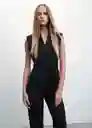 Mono Monchi Negro Talla 18 Mujer Mango