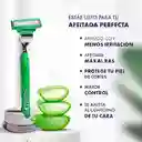 Gillette Repuesto Cuchilla Afeitar Aloe Mach3 Sensitive 4 Und