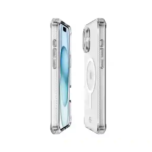 ItSkins Case Hybrid R Clear Para iPhone 16 Transparente