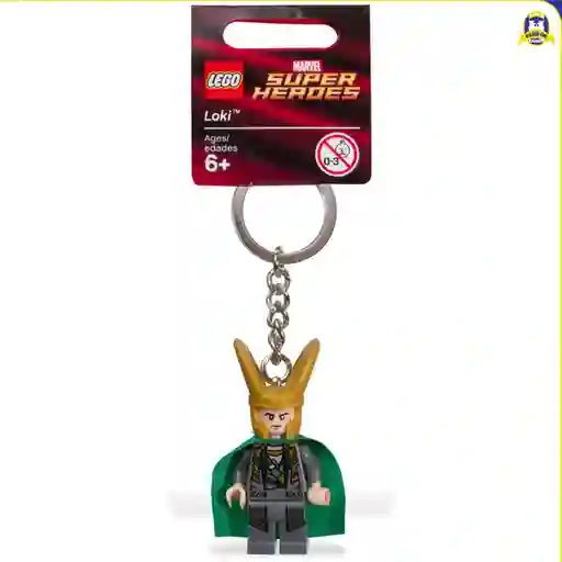 Lego Llavero Marvel Loki Keychain