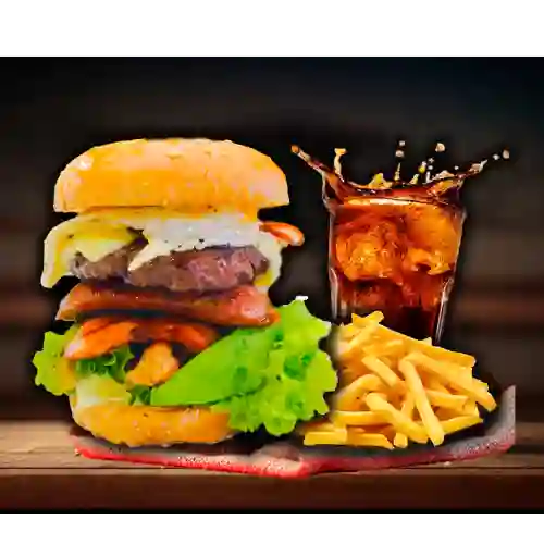 Combo Hamburguesa Paisa