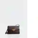 Bolso M Egipto Chocolate Talla 99 Mujer Mango