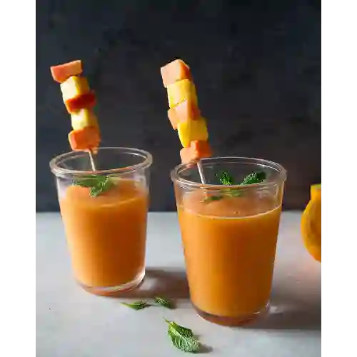 Batido de Mango, Papaya y Banano